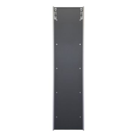 Шкаф-пенал Comforty Ереван 00-00017603CF 40х160 подвесной цвет серый