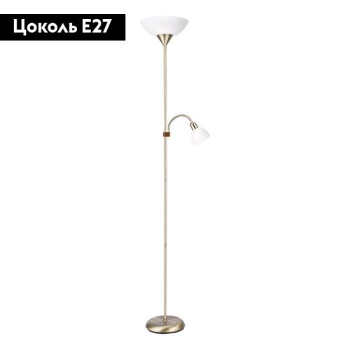 Торшер Arte Lamp Duetto (Дуетто) A9569PN-2AB - фото 2