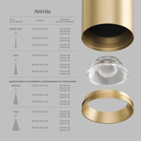 Светильник накладной Denkirs Shine tube (Схине тубе) DK2610-SB