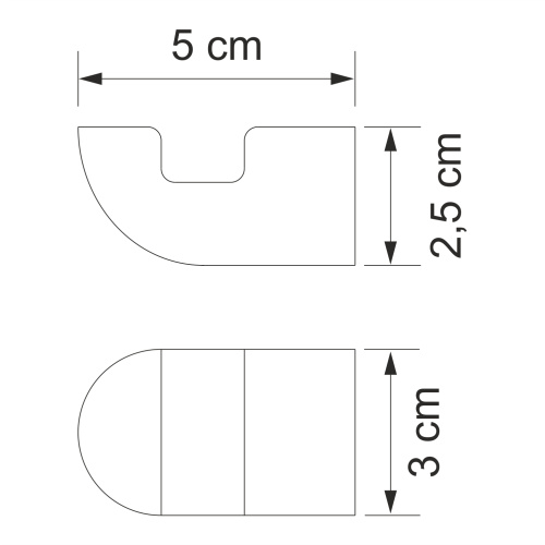 Крючок WasserKRAFT 8323 - фото 4