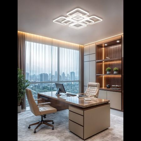 Люстра потолочная Natali Kovaltseva Spektr (Спектр) LED LAMPS 81108/4C