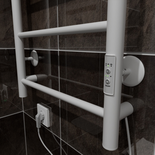 Полотенцесушитель Тругор Аспект Пэк сп АспектПэксп1/6040белВГП 43х60 электрический белый - фото 4