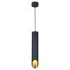 Светильник подвесной Reluce 16007-0.9-001LD 300mm GU10 BK+GD