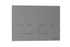 Клавиша смыва механическая Iberica Blanca INOX-S IB.B016.02 цвет серый
