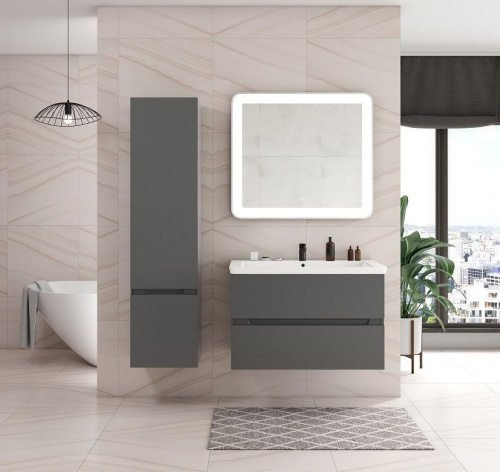 Шкаф-пенал Art&Max TECHNO AM-Techno-1600-AC-SO-ZB815-L 40х30х160 подвесной