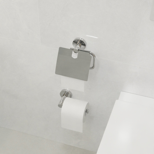 Бумагодержатель Fixsen Comfort chrome FX-85010A - фото 2