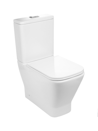 Унитаз напольный с бачком WeltWasser WW SK WW ROTBACH 011 GL-WT (10000012211) белый с сиденьем микролифт безободковый смыв торнадо