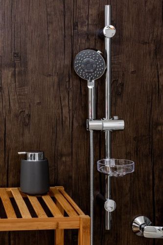 Душевой гарнитур Agger Splash A022 настенный  хром - фото 4