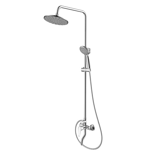 Душевая стойка Dorff Prime D0740900 настенная цвет хром/серый - фото 2 Душевая стойка Dorff Prime D0740900 настенная цвет хром/серый - фото 2