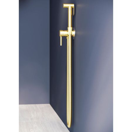Гигиенический душ со смесителем RGW Shower Panels 581408211-06 золото