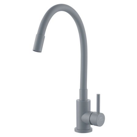 Смеситель для кухни Fashun A54101N-12A на мойку серый