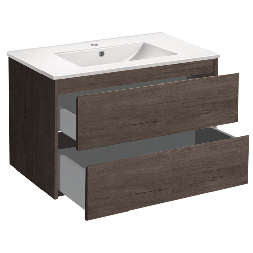 Тумба под раковину Vincea Gio VMC-2G800RO 80х46х50 - фото 3