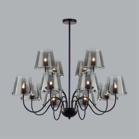 Люстра на штанге Lumion Smoky (Смокы) 6570/12C