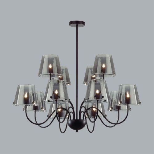 Люстра на штанге Lumion Smoky (Смокы) 6570/12C - фото 4