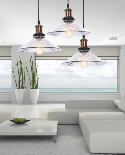Светильник подвесной Lumina Deco Robi (Роби) LDP 6802 Rifle - фото 4