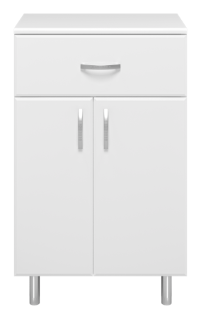 Тумба Misty Э-Люс07050-011Бк 50х35х72 напольная цвет белый