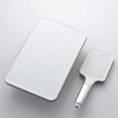 Душевая стойка Shevanik S7036L настенная цвет серый