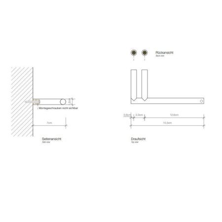 Бумагодержатель Decor Walther Mikado 520200