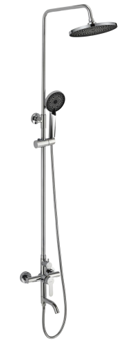 Душевая стойка Fmark FS8245A настенная цвет хром - фото 2