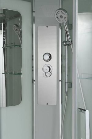 Душевая кабина AvaCan A A2090 90х90 четверть круга с крышей ориентация универсальная