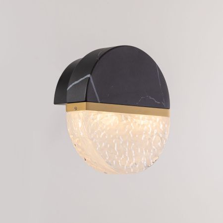 Светильник настенный Delight Collection MB25030008-1A brass/black