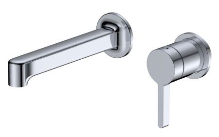 Смеситель для раковины Esko SC28 встраиваемый в стену хром