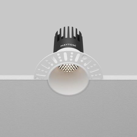 Светильник встраиваемый Maytoni Technical Dip DL120-10W-4K-TRS-W