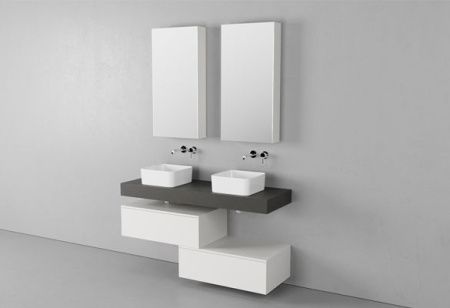 Столешница Velvex UNIT st.UNI.140-627 140х50 подвесная цвет серый