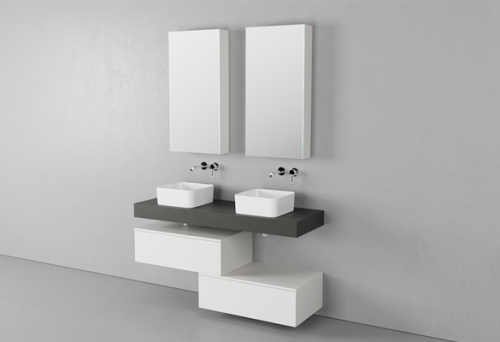 Столешница Velvex UNIT st.UNI.140-627 140х50х11 подвесная цвет графит - фото 3