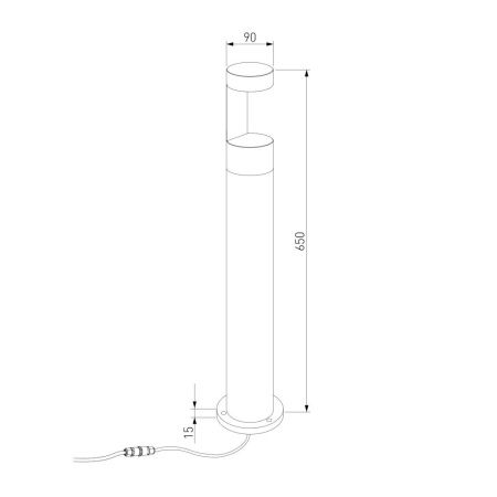 Ландшафтный светильник Elektrostandard Nimbus (Нимбус) 4690389175053