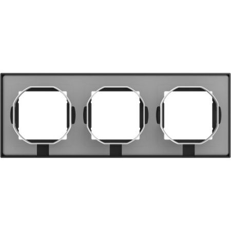 Рамка трехместная Systeme Electric AtlasDesign (АтласДесигн) ATN441003