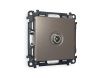 Комплект механизма TV розетки оконечной 50-870 MHz 1dB Ambrella Volt Alfa (Алфа) MA643010