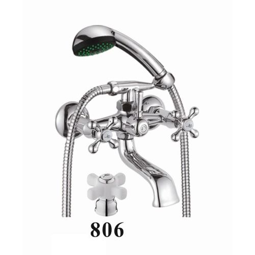 Смеситель для ванны D-Lin D130806 настенный хром - фото 2