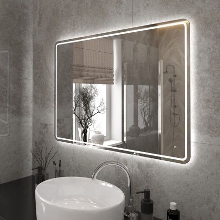 Зеркало с подсветкой Maretti Florenza FL1410070P34EL 100х70 подвесное