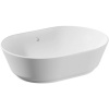 Раковина из сантехнического фарфора Vitra Geo 7427B003-0012 55х40 накладная цвет белый без отверстий под смеситель