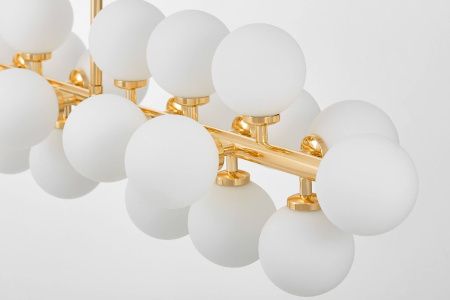 Люстра на штанге Lumina Deco Marsiada (Марсиада) LDP 6033-24 GD