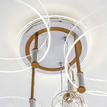 Люстра потолочная LED4U L1040-750 WT