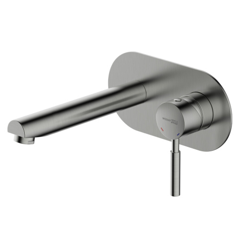 Смеситель WasserKRAFT Wern 4200 4230 встраиваемый никель - фото 3