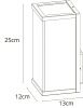 Уличный настенный светильник Arte Lamp Pot (Пот) A1631AL-1BK