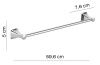 Полотенцедержатель Gedy Cervino CE21/60(13)