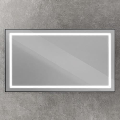 Зеркало BelBagno Kraft SPC-KRAFT-1400-800-SENS-NERO 140х80 - фото 3