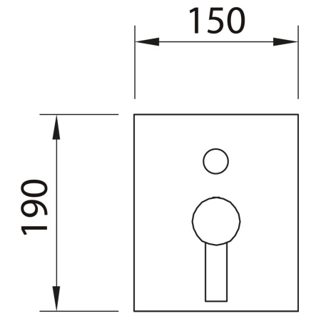 Смеситель Clever Agora Xtreme 61110 встраиваемый черный