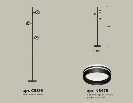Торшер Ambrella Light Traditional (Традитионал) XB9816203