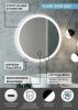 Зеркало Continent Planet White ЗЛП691 80х80 подвесное