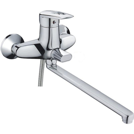 Cмеситель для ванны и душа Haiba HB2207 настенный хром