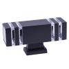 Уличный настенный светильник Uniel UUL-A01S UUL-S24A 2x60W/E27 IP65 BLACK