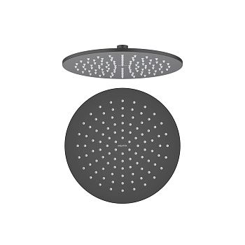 Верхний душ Aquatek AQ2077MB 25х25 черный