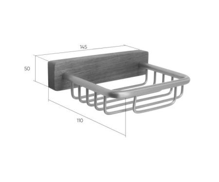 Мыльница Bronze de Luxe FOREST 10703G