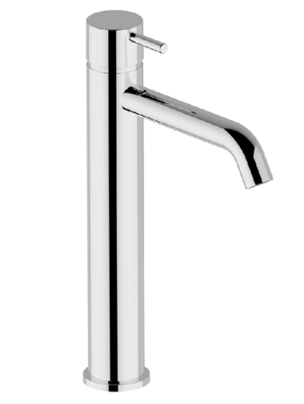 Смеситель Cisal Less New LN00354040 на раковину/столешницу черный матовый