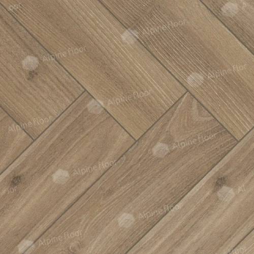 Ламинат Alpine Floor Herringbone 12 LF105-10 Дуб Венето толщина 1.2 см 34 класс 600х100 - фото 3